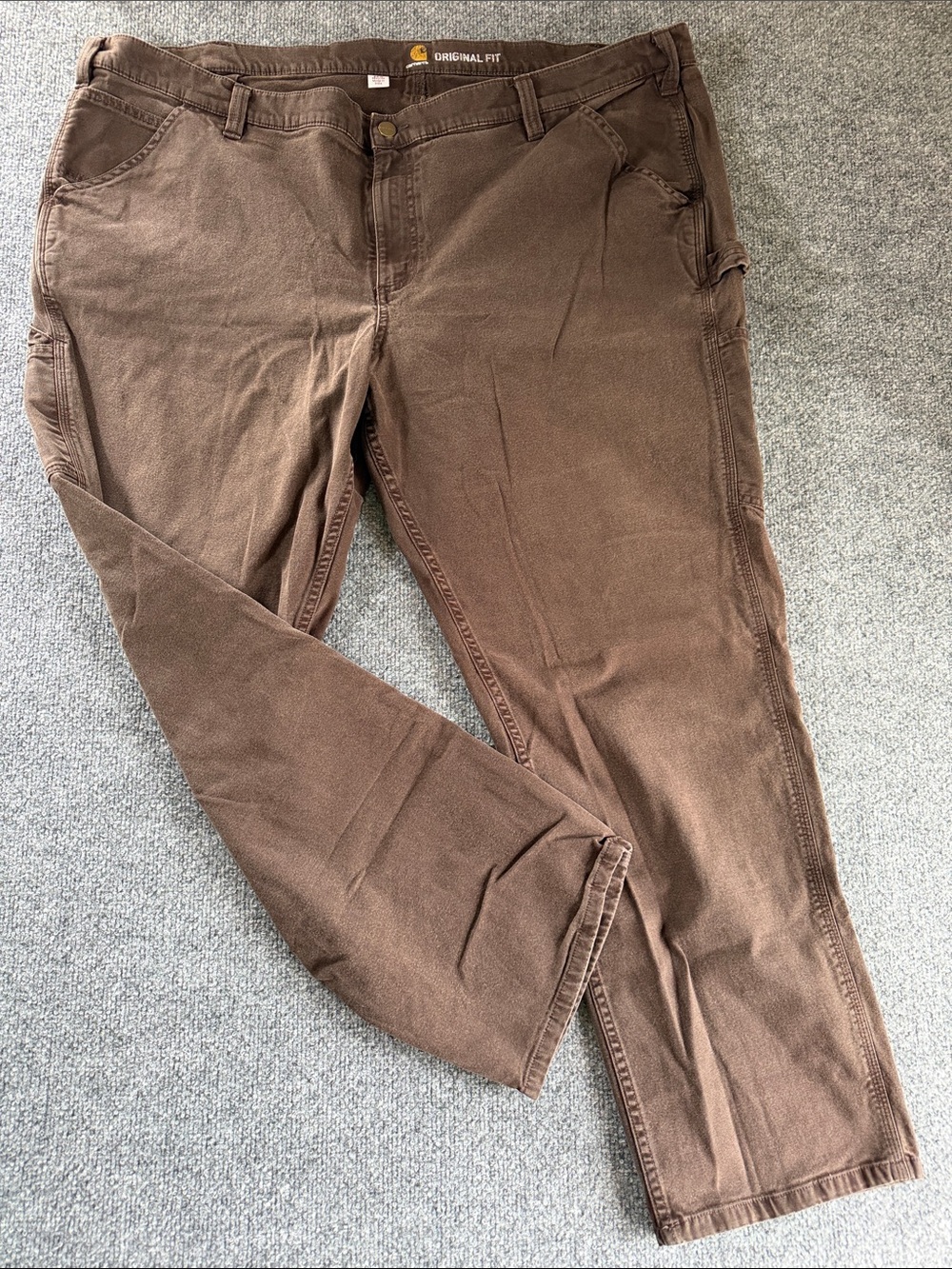 Women’s Carhartt Work Pants 24W Brown Workwear